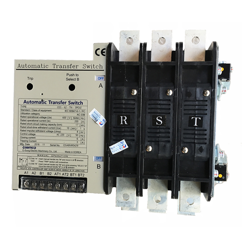 Bộ chuyển nguồn ATS OSEMCO 3P 630A ( OSS-66-TN )